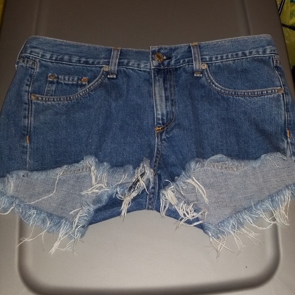 rag & bone Pants - Women's Rag & Bone Mason Cutoff Denim Shorts Sz 27